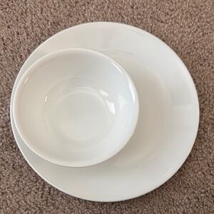 Corelle Elegant White Dinnerware Set